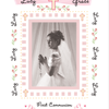 Photo Frames - Name Border: First Communion Girl